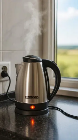 Chaleira/Jarra Elétrica de Inox 2 Litros - Startools - Imagem 2