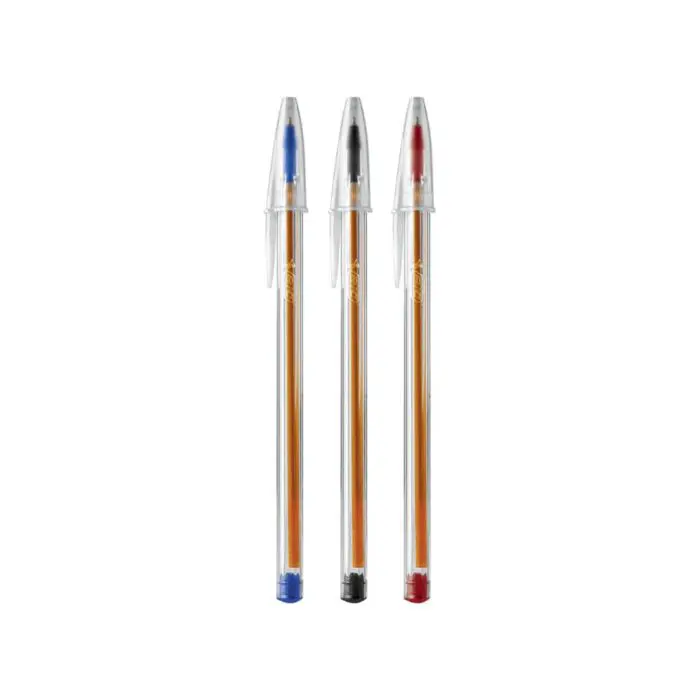 Caneta Cristal Ponta Fina Bic - Imagem 1
