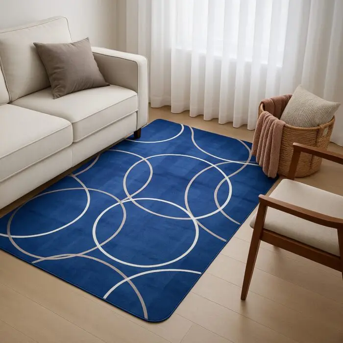 Tapete Flannel Geométrico 1,40x2,00M Estampa Sortida - Imagem 1