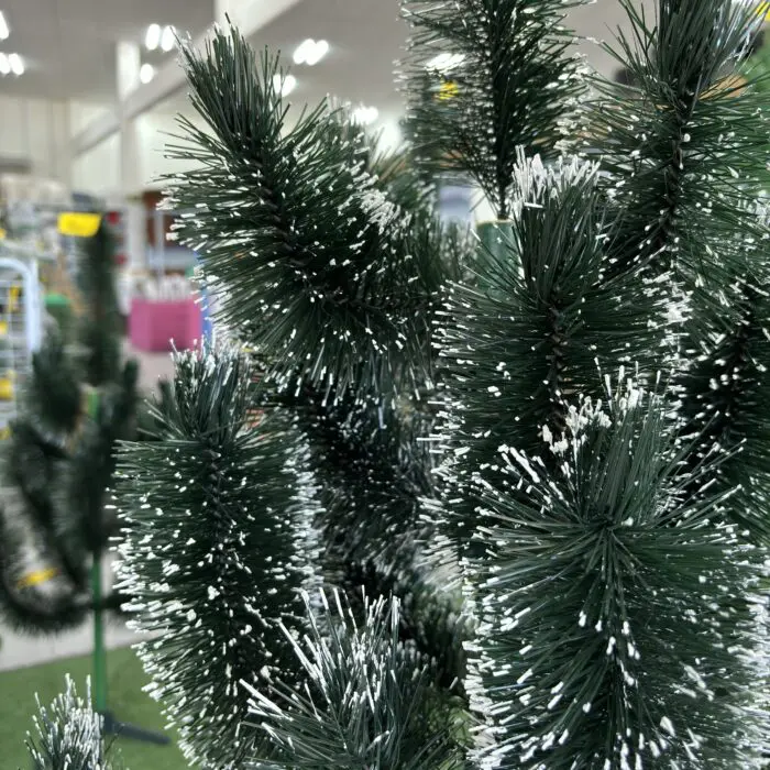 Árvore de Natal Nevada Palha Gaúcha 130cm 25 Galhos - Imagem 2