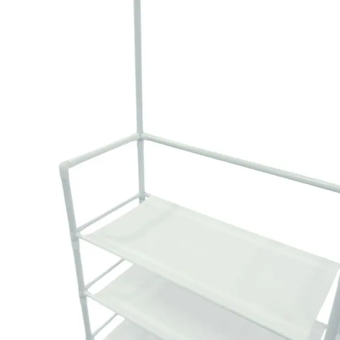 Organizador Multiuso 4 Prateleiras + 8 Ganchos 26,5x60x154cm Cosy - Imagem 3