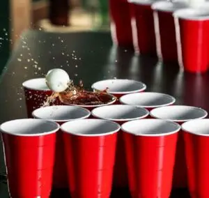 Jogo Cerveja Pong 12 Copos 480ML + 2 Bolas - Imagem 2