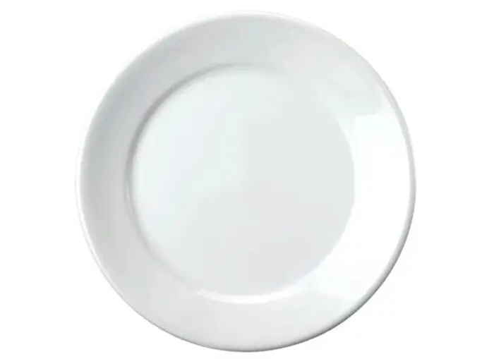 Prato Raso Plus Biona Branco 26cm - Imagem 1
