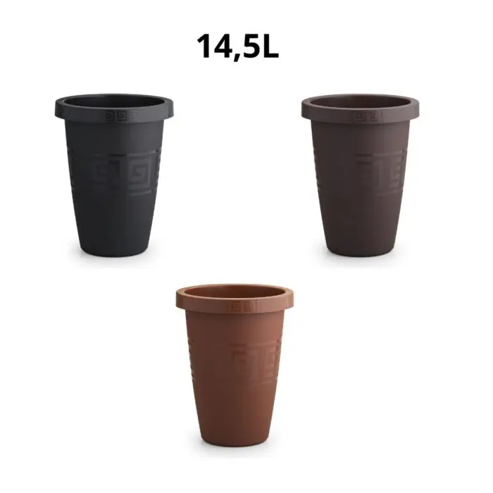 Vaso Grego Redondo 14,5L - Plasmont - Imagem 1