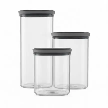 Pote de Plástico Hermético Airtight Linha Flex - Indústria Bandeirante