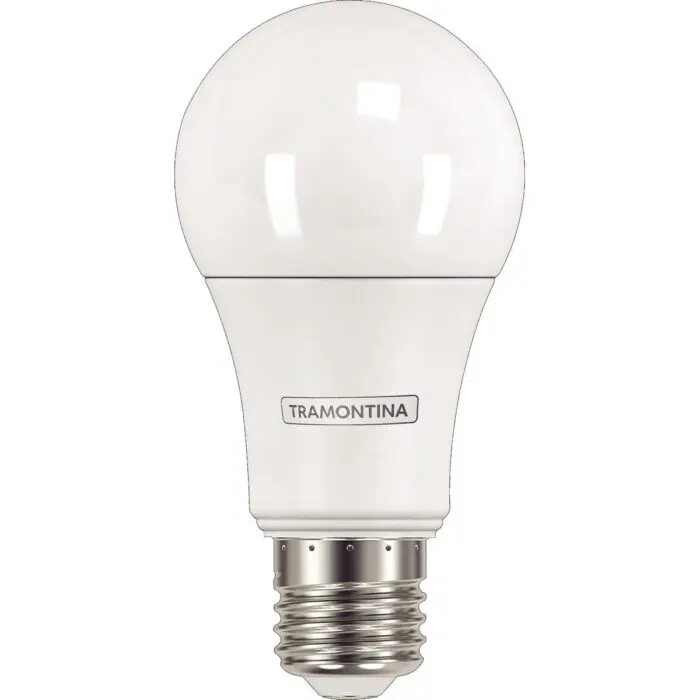 Lâmpada LED Bulbo Base E27 9W Bivolt 6500 K Luz Branca - Tramontina - Imagem 3