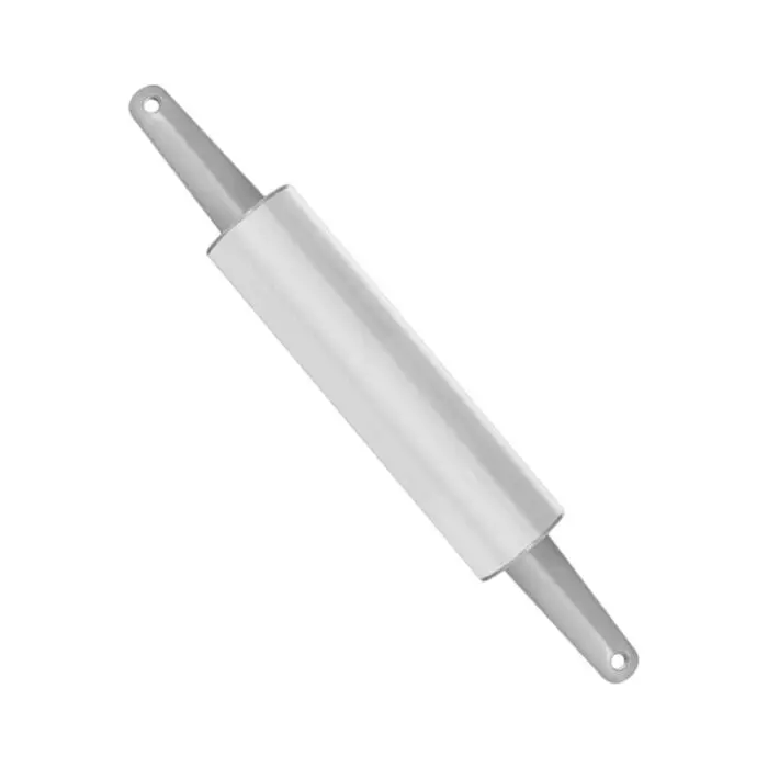 Rolo para Massa de Inox com Cabo de Plástico 34cm - Rio Tijucas - Imagem 1