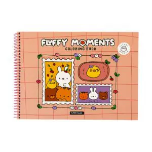 Livro para Colorir Fluffy Moments Estilo Boobie Goods Capa Mole 20 Folhas Sortido - Papercollor
