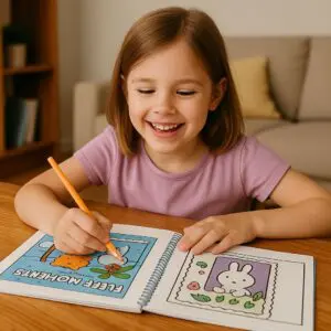 Livro para Colorir Fluffy Moments Estilo Boobie Goods Capa Mole 20 Folhas Sortido - Papercollor - Imagem 2