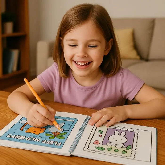 Livro para Colorir Fluffy Moments Estilo Boobie Goods Capa Mole 20 Folhas Sortido - Papercollor - Imagem 2
