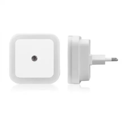 Luminária Noturna com LED Bivolt 6,5x6,5cm 1W - FIX