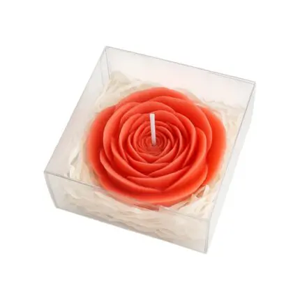 Vela Aromática com Formato de Rosa 8cm