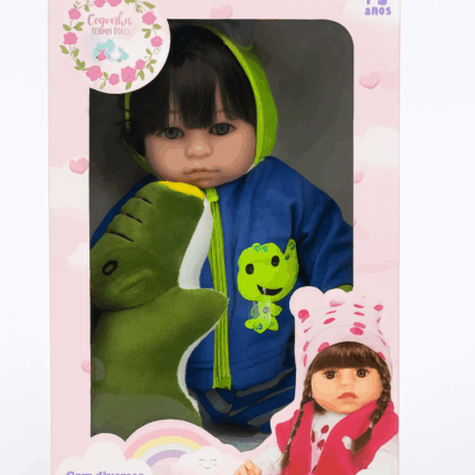 Boneca em Silicone Super Realista-Cegonha Reborn Dolls