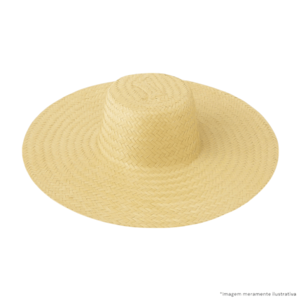 Chapéu de Festa Junina Gigantinho 100% Palha 47cm
