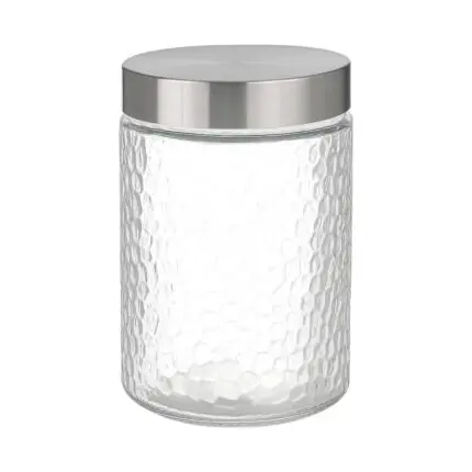 Pote de Vidro para Mantimentos com Tampa de Inox Harmony - Lehaví