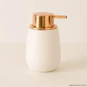 Porta Sabonete Líquido de Plástico para Banheiro 240ml MAD-0987 Cor Sortida - Madô - Imagem 3