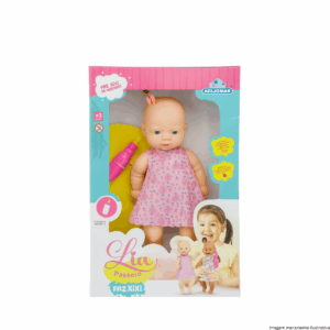 Boneca Lia Faz Xixi - Adijomar