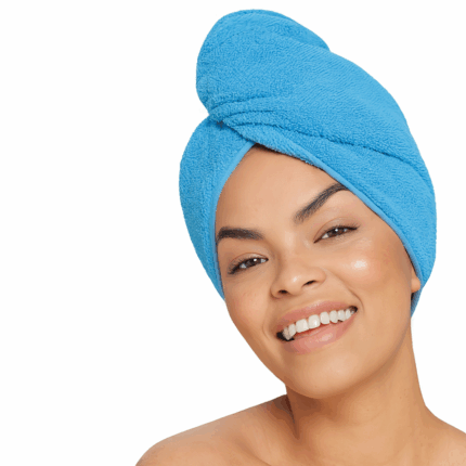 Toalha para Secar Cabelo Microfibra-Cosy