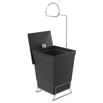 Suporte para Papel Higiênico com Lixeira - Stolf