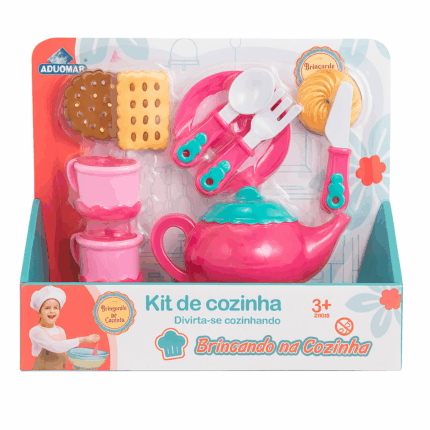 Kit de Cozinha Brinquedo Infantil-Adijomar