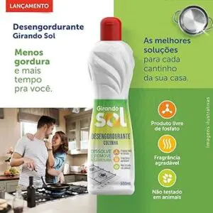 Desengordurante de Cozinha 500ml - Girando Sol - Imagem 2