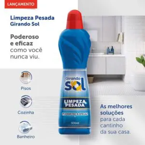 Limpador de Uso Geral para Limpeza Pesada 500ml - Girando Sol - Imagem 2