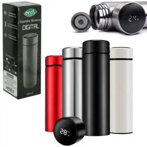 Garrafa Térmica Digital 400ML - Ecos Houseware - Imagem 3