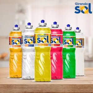 Detergente Lava Louças 1 Unidade 500ml - Girando Sol - Imagem 2
