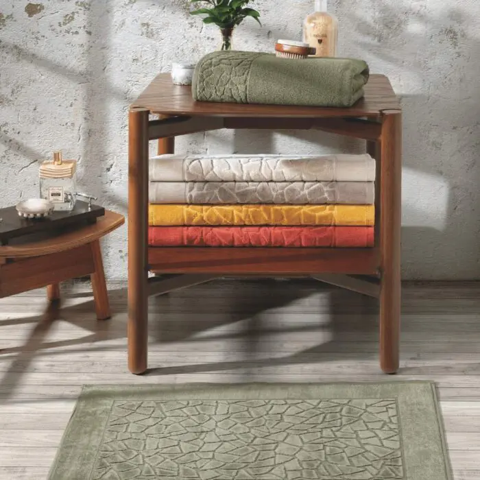 Toalha para Piso Felpudo Jacquard Confort Centro Navalhado 70x50cm - Döhler - Imagem 2