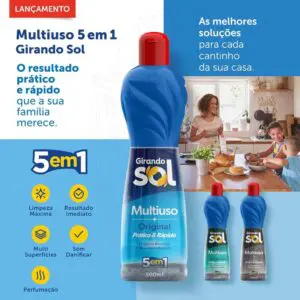 Limpador Multiuso 5 em 1 500ml - Girando Sol - Imagem 3