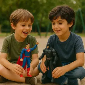 Boneco Super Heroi Batman 15cm-Spin Master - Imagem 2