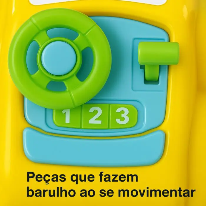 Brinquedo DIdático de 20cm Baby Driver REF: 219 - JP brink - Imagem 3