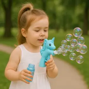 Brinquedo Lança Bolhas Unicórnio-Miki Toys - Imagem 2
