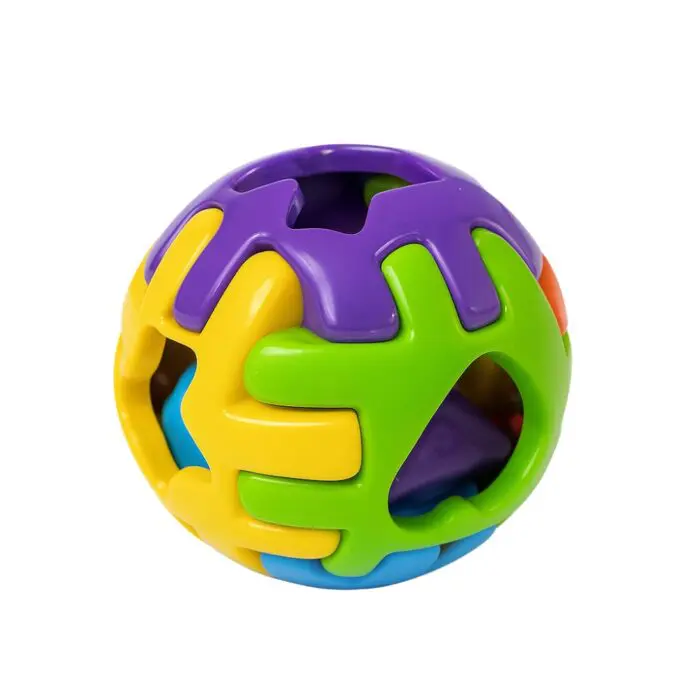 Brinquedo Didático Bola Educativa M de 14cm - JP brink - Imagem 1