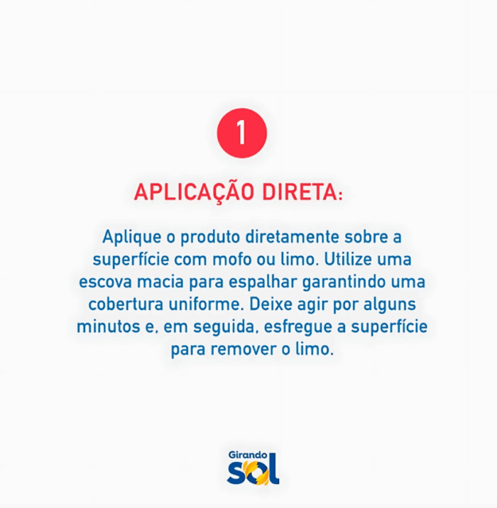Desinfetante de Uso Geral Tira Limo com Cloro Ativo 500ml - Girando Sol - Imagem 3