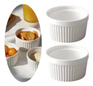 Ramekin Branco de Cerâmica 100ML-Mimo Style - Imagem 2
