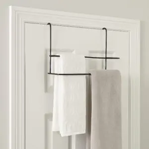 Suporte Duplo Aramado de 45cm para Toalhas - Azzo - Imagem 2