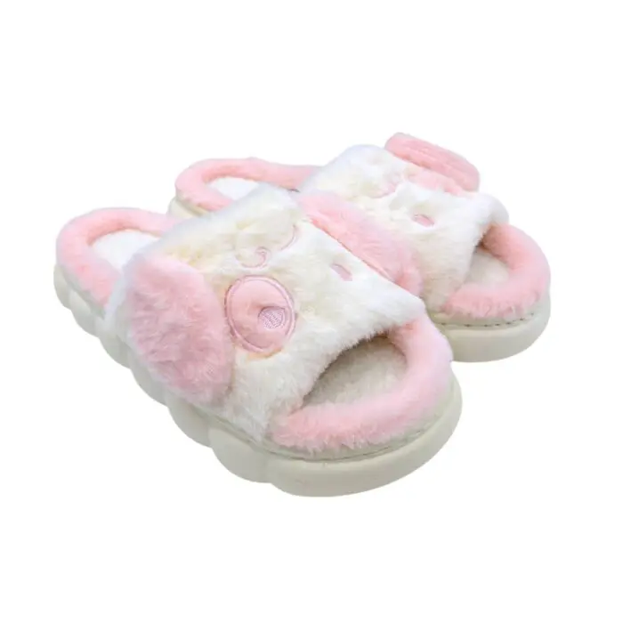 Pantufa/Chinelo Peluciado Adulto Cachorrinho Estilo Nuvem 36 ao 43 CH Ref.: 51465 Sortido - Majestic Soft - Imagem 4