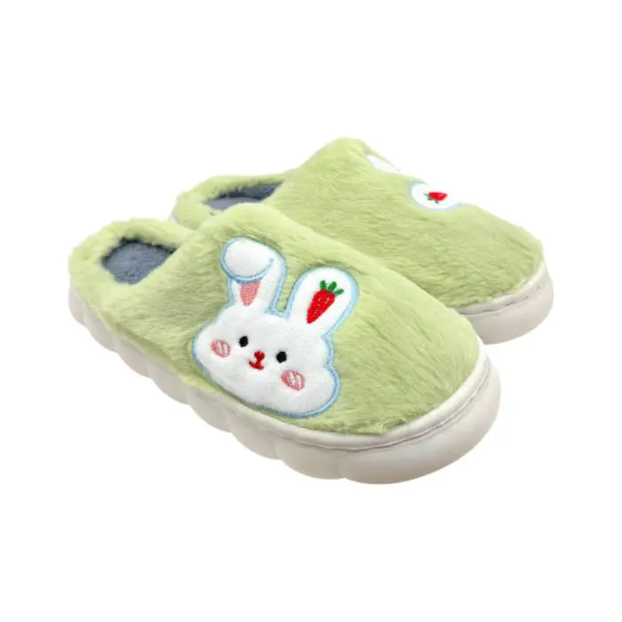 Pantufa/Chinelo Peluciado Adulto Rabbit Soft Estilo Nuvem 36 ao 45 CH Ref.: 2008 Sortido - Toy & Home - Imagem 1