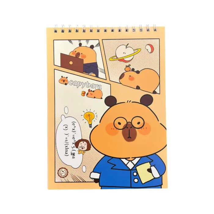 Caderno de Desenho com 30 Folhas 21x29cm Capa Mole Capybara Sortido - Primax - Imagem 3