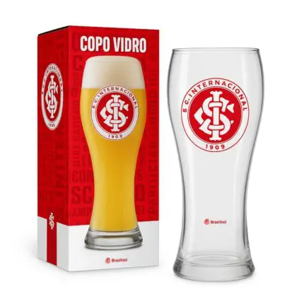Copo JoinVille de Vidro Internacional Oficial 680ml - BrasFoot