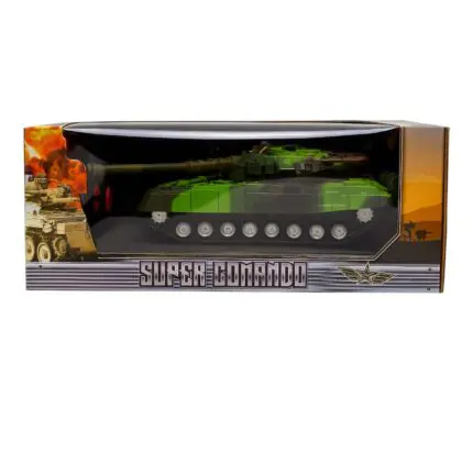 Brinquedo em Plástico Tanque com Controle Remoto-Toys