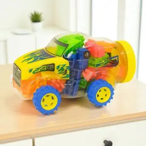 Blocos para Montar de Plástico com 75 Peças Brinquedo-Toys - Imagem 2