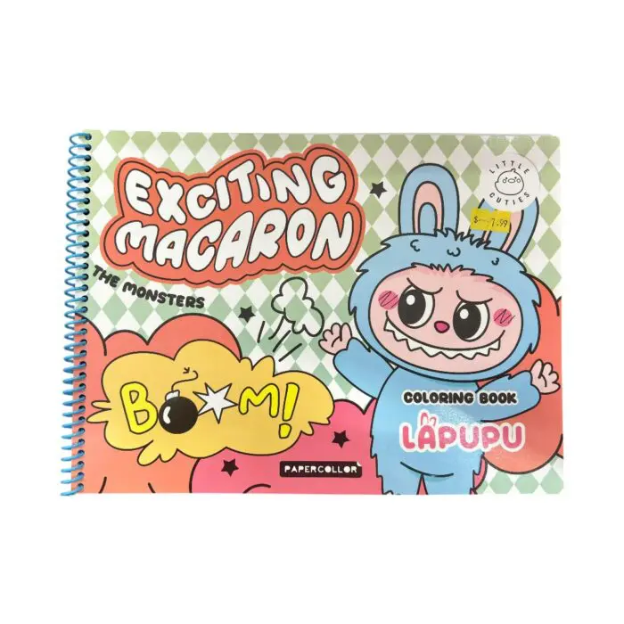 Livro de Colorir Estilo Boobie Goods Capa Mole Lapupu 20 Folhas Sortido - Papercollor - Imagem 2
