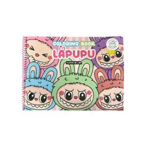 Livro de Colorir Estilo Boobie Goods Capa Mole Lapupu 20 Folhas Sortido - Papercollor