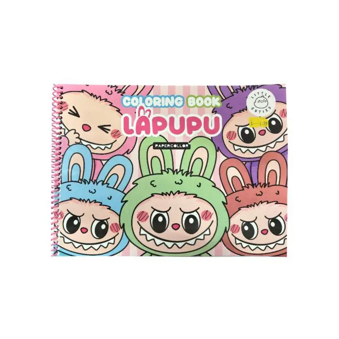 Livro de Colorir Estilo Boobie Goods Capa Mole Lapupu 20 Folhas Sortido - Papercollor - Imagem 1