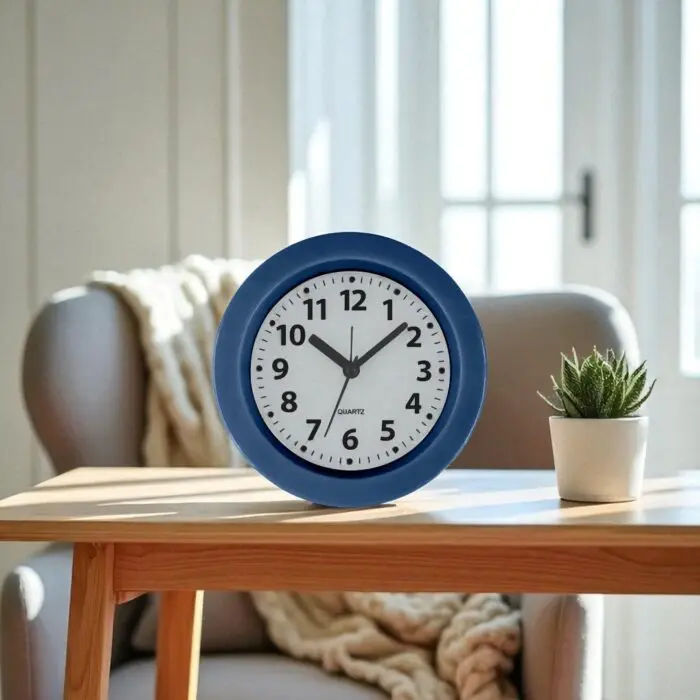 Relógio de Mesa Despertador de Plástico 12cm à Pilha Sortido - Charti - Imagem 2