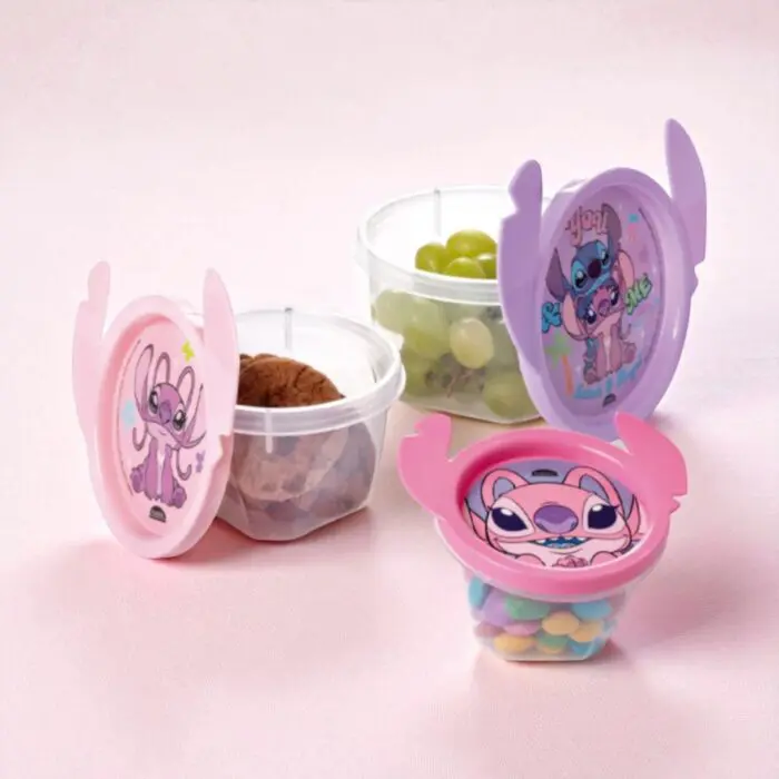 Kit 3 Potes Conect Red Angel Infantil Stitch - Plasútil - Imagem 2