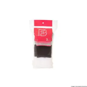 Kit 3 Pares de Meias Cano Médio Esporte Adulto 34-39-FB