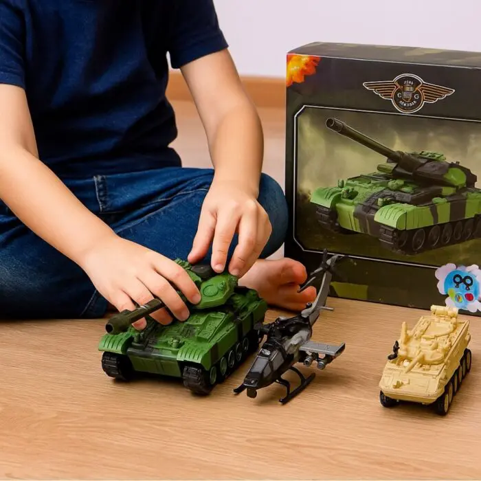 Brinquedo em Plástico Tanque com Controle Remoto-Toys - Imagem 2
